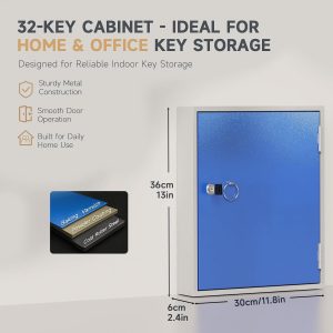 Key Lock Box with Key Management App, Wall Mount
