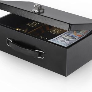 Fire Resistant Safe Box with Key Lock