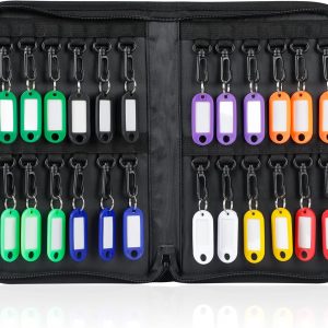 Waterproof Fireproof Key Organizer with 24 Hooks