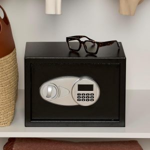 Steel Security Safe with Electronic Keypad, 0.5 Cu Ft